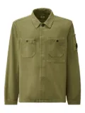 C.P. Company patch-pocket shirt jacket - Green