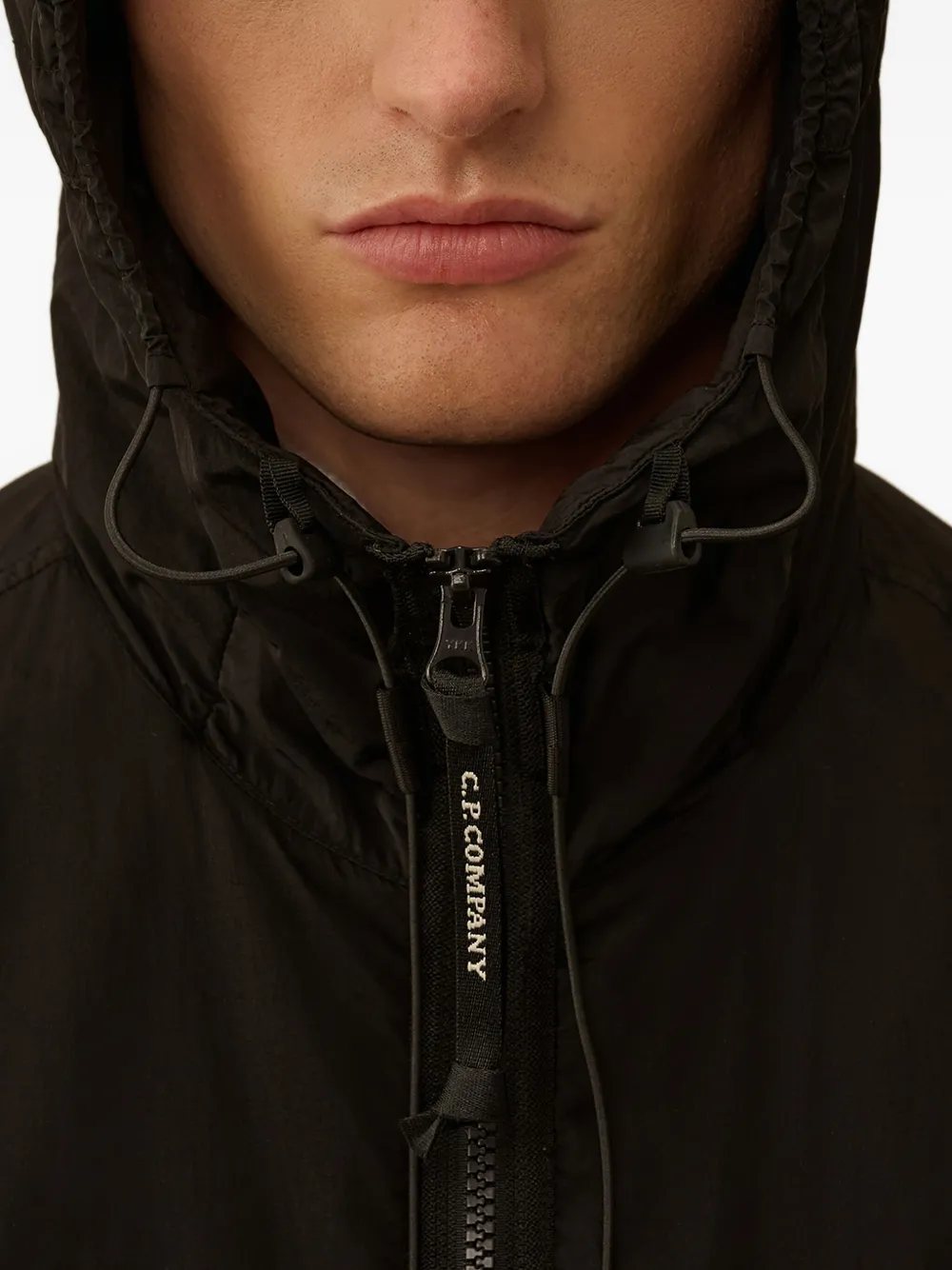 C.P. Company Jack met capuchon Zwart