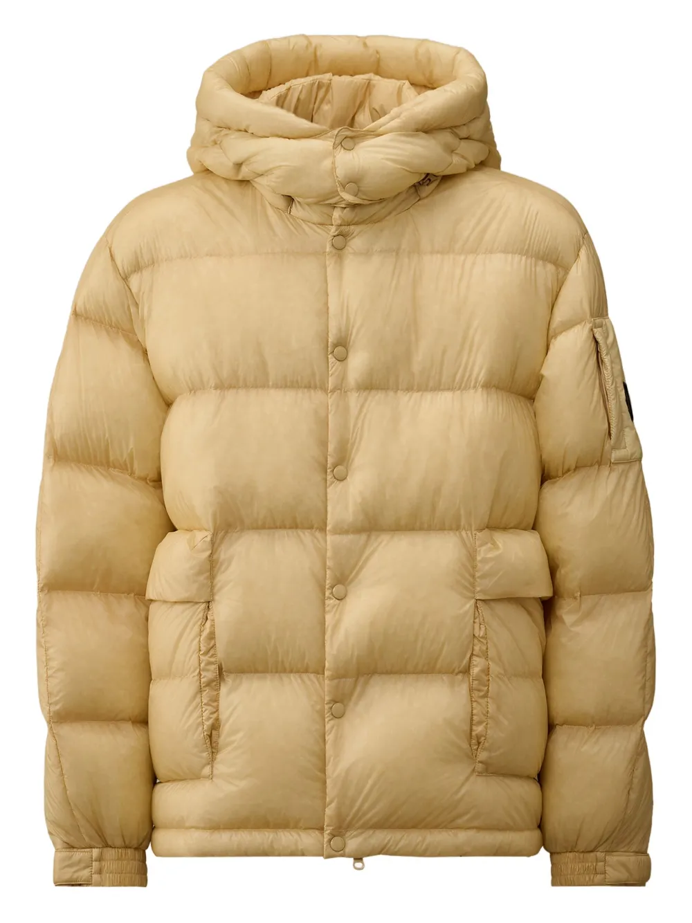 C.P. Company Lens-detail puffer jacket | Neutrals | Image 1
