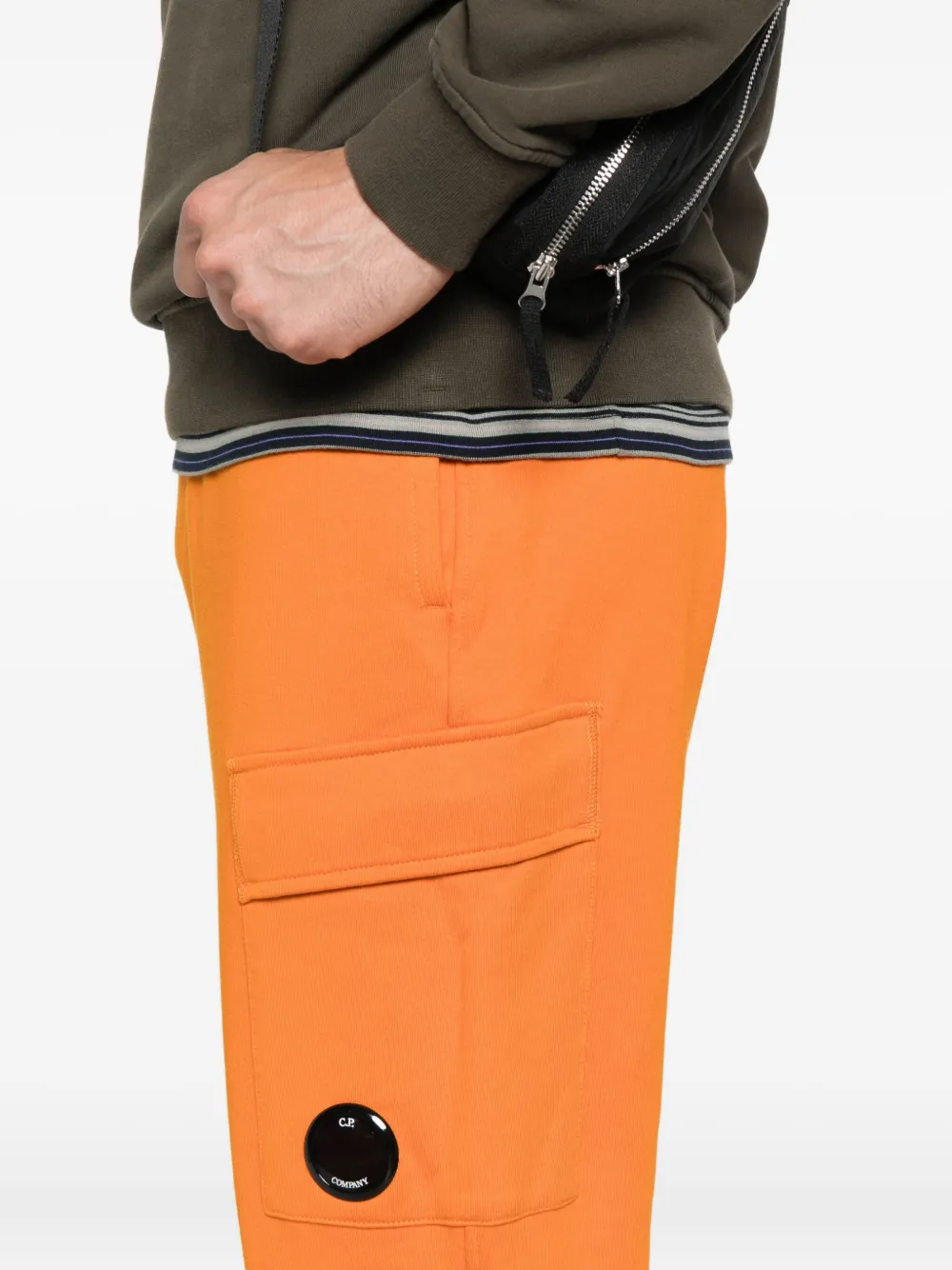 C.P. Company Trainingsbroek met zakdetail Oranje