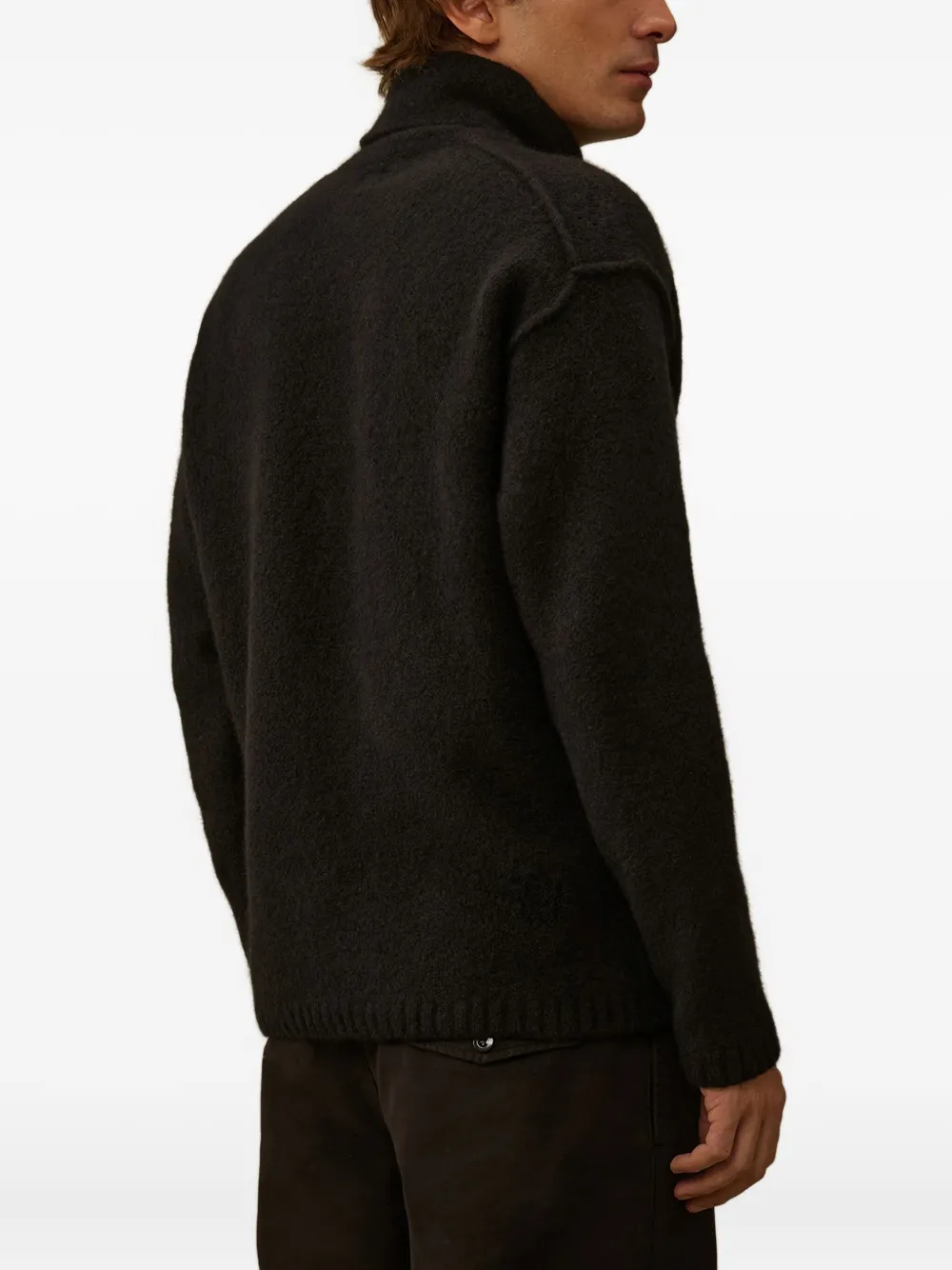 C.P. Company Gebreide trui Zwart