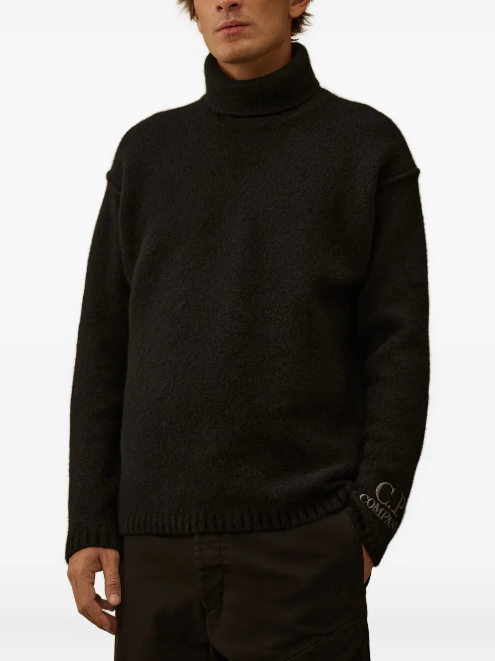 C.P. Company レンズディテール セーター | ブラック | FARFETCH JP