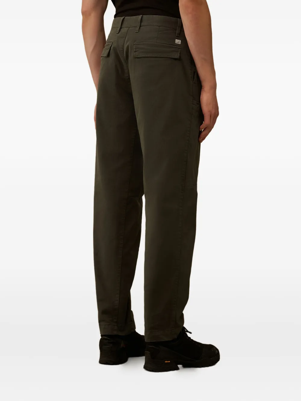 C.P. Company Broek met cargo zak Groen