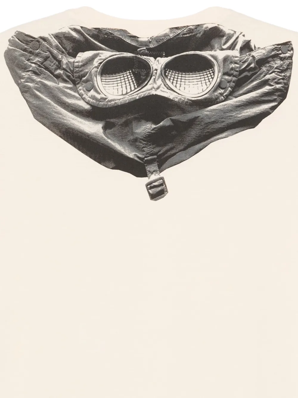 C.P. Company Katoenen T-shirt met print Beige