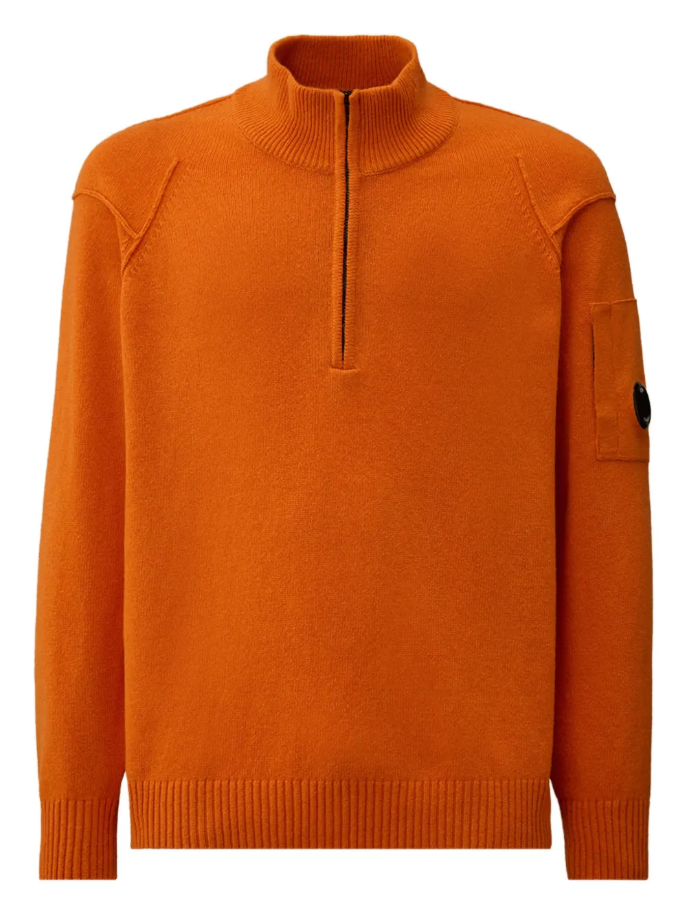 C.P. Company ハーフジップ セーター - オレンジ