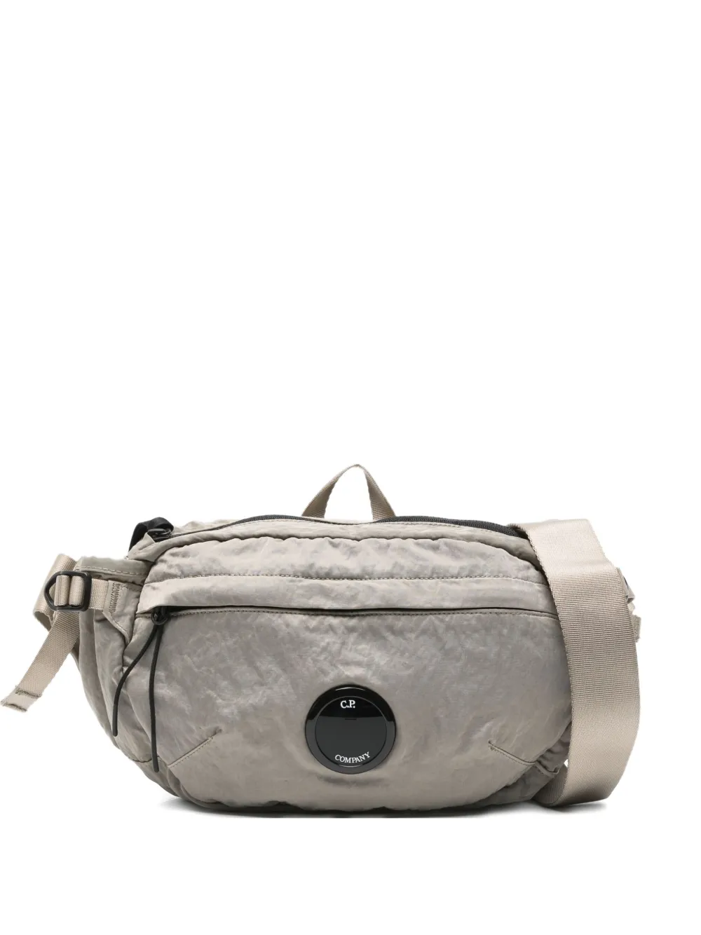 Lens-detail belt bag