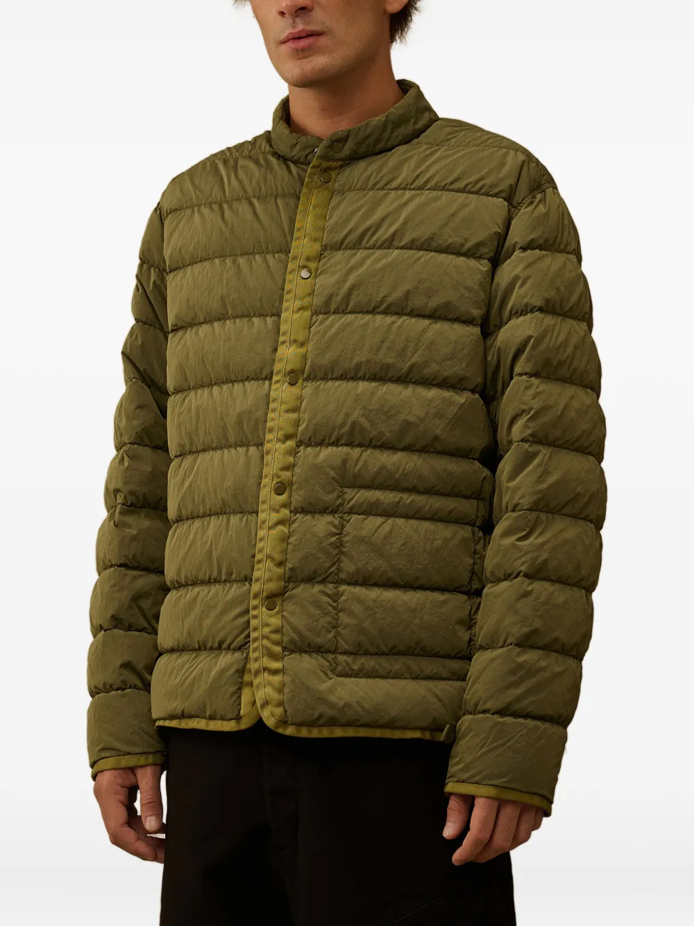 C.p. Company Mille Hooded Jacket In Brown