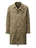 C.P. Company quilted-lined buttoned coat - Neutrals