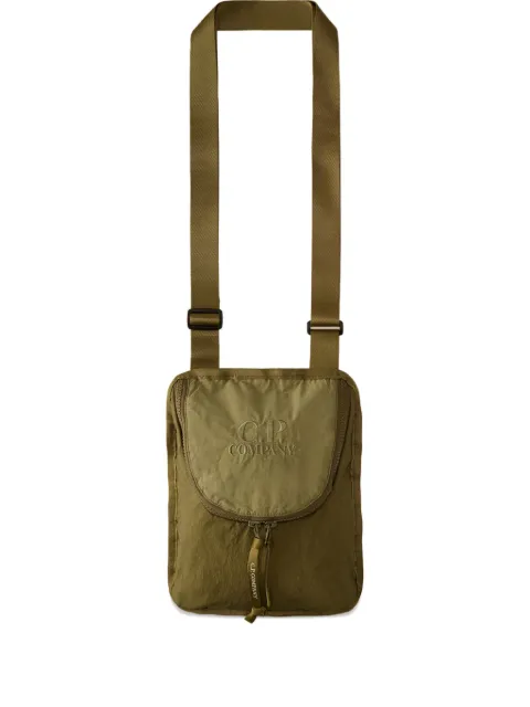 C.P. Company logo-embroidered messenger bag