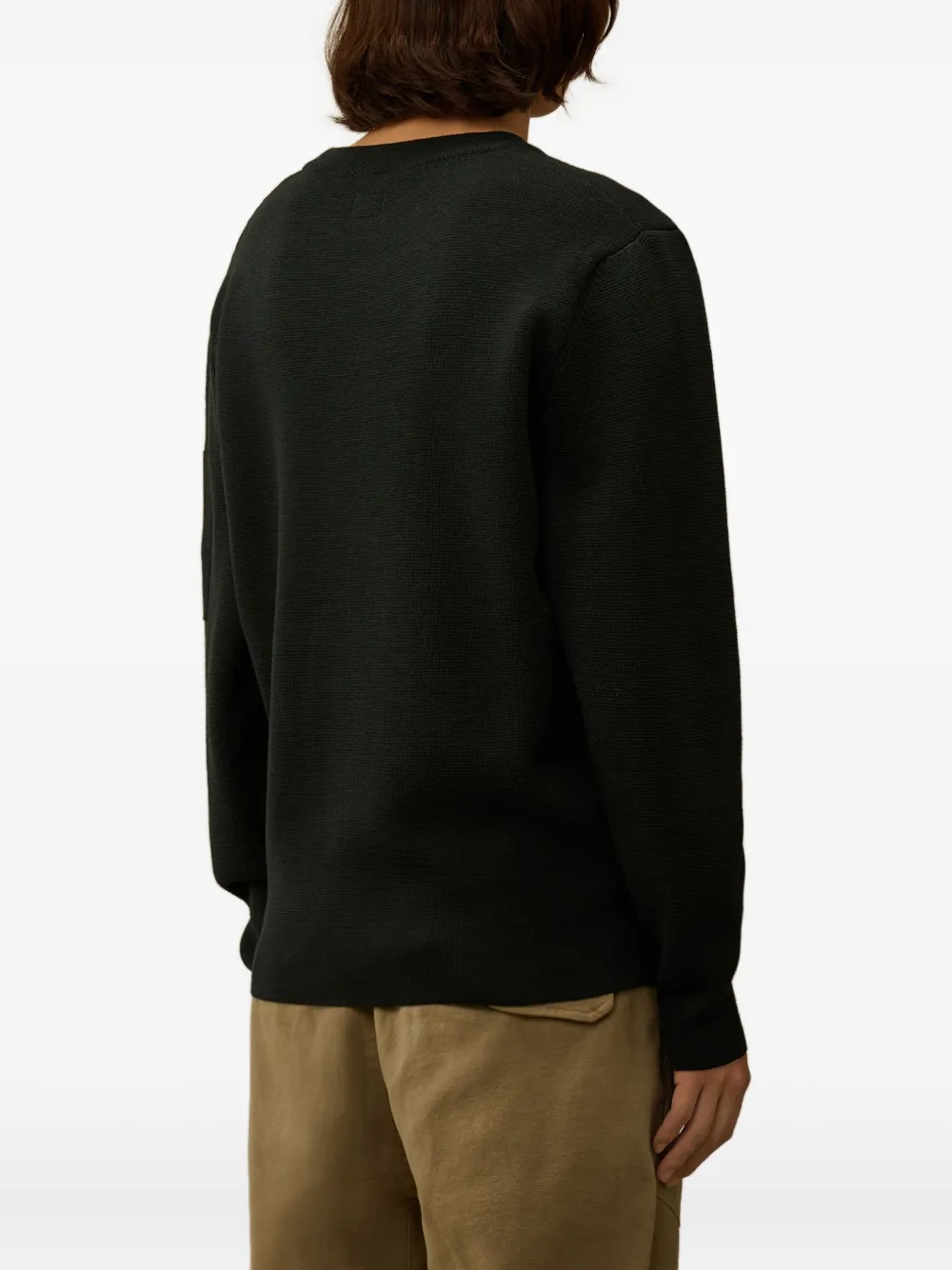 C.P. Company Gebreide trui Zwart