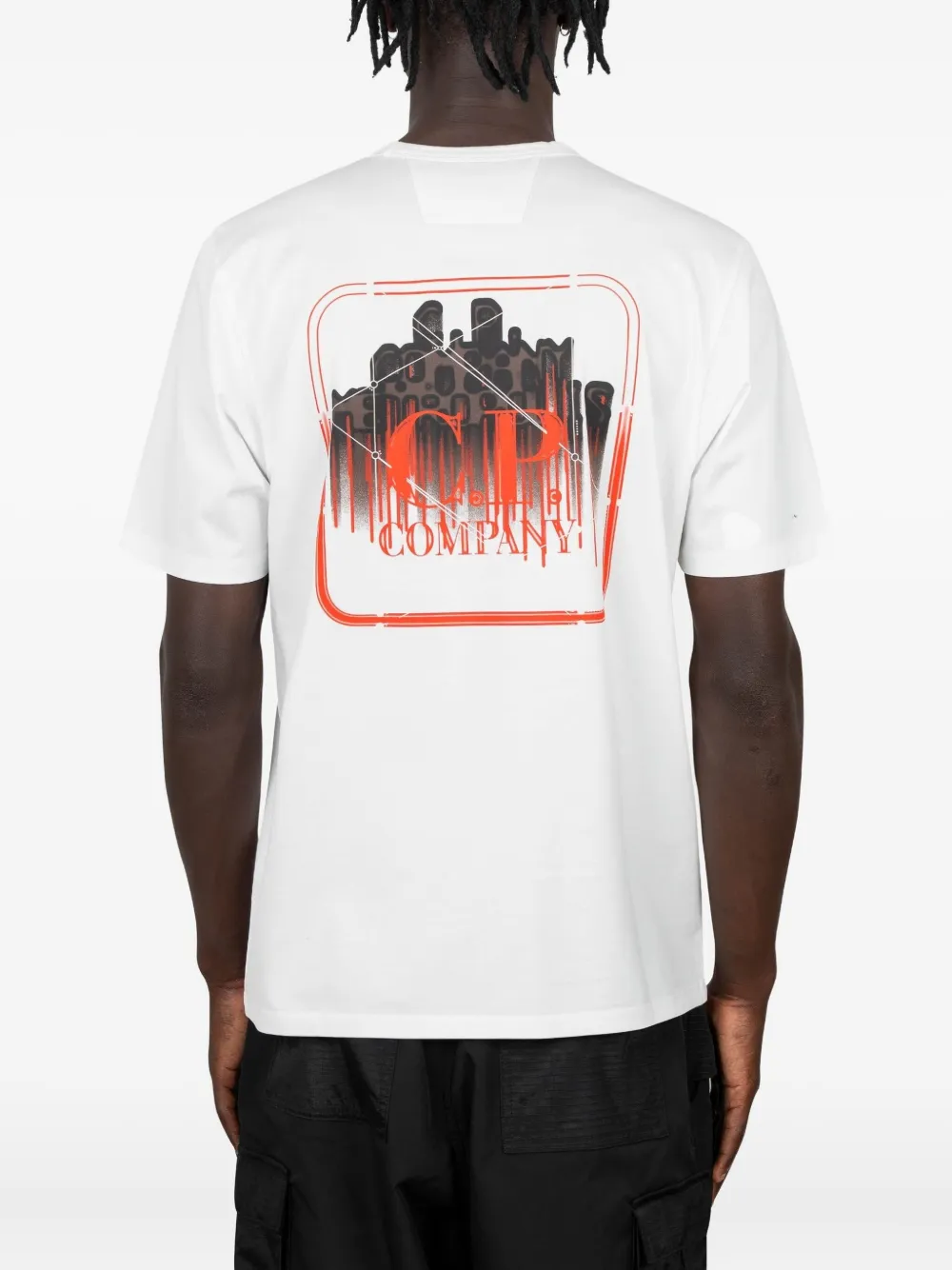 C.P. Company Katoenen T-shirt Wit