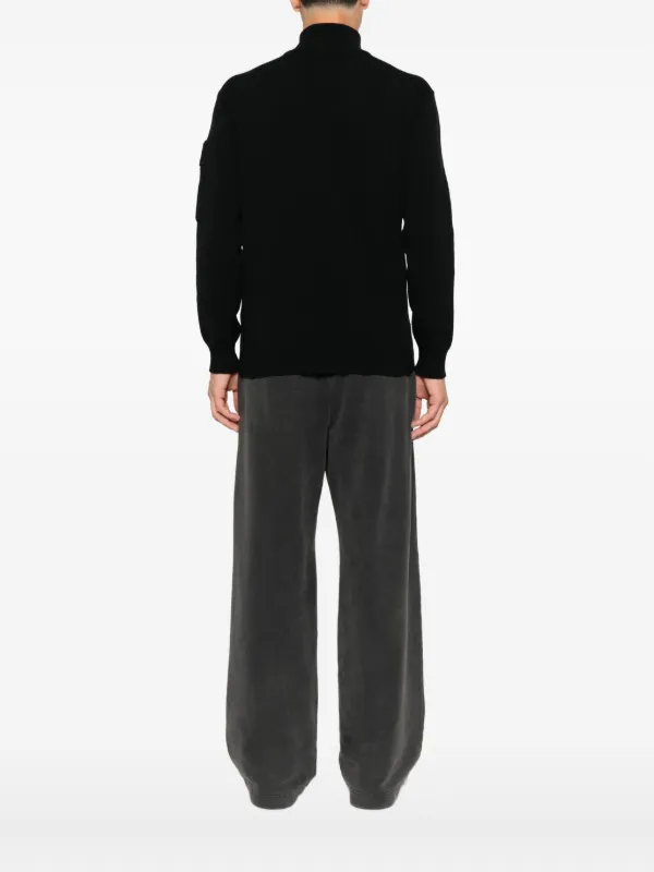 C.P. COMPANY フルジップフーディセーター C.P. Company ハーフジップ セーター | ブルー | FARFETCH JP