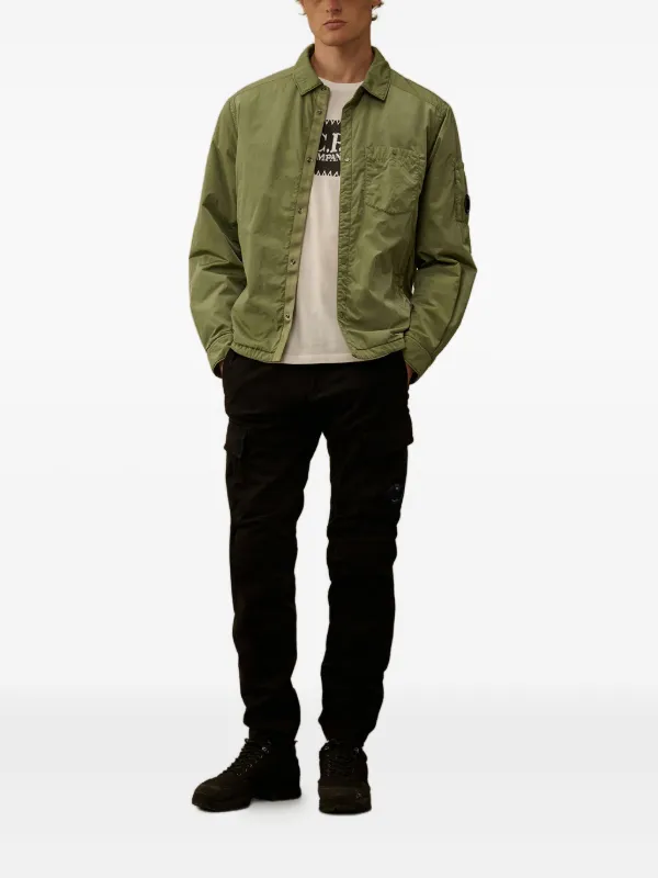 C.P. Company パッチポケット オーバーシャツ | グリーン | FARFETCH JP