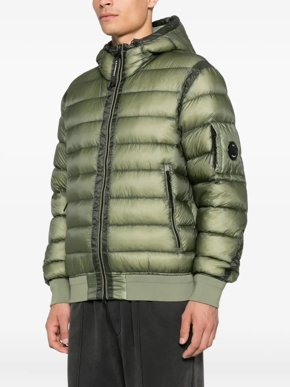 C.P. Company Jack met capuchon Groen