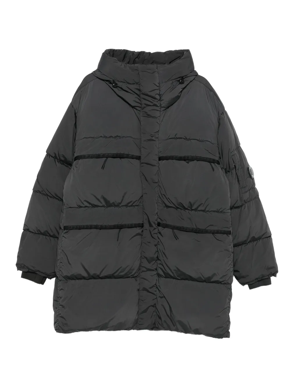 C.P. Company hooded padded jacket | Grey | Image 1