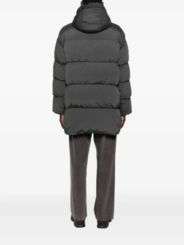 C.P. Company フーデッド パデッドジャケット | グレー | FARFETCH JP