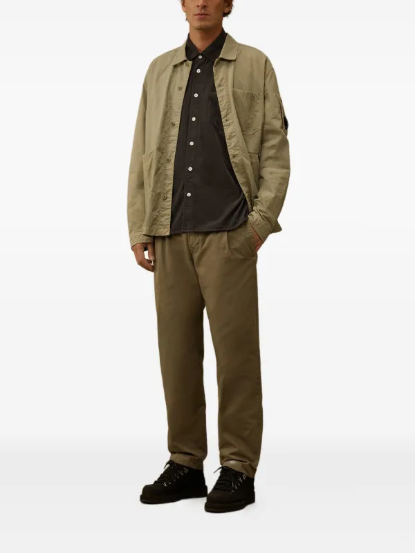 C.P. Company 2000 ストライプ コーデュロイシャツ | グレー | FARFETCH JP