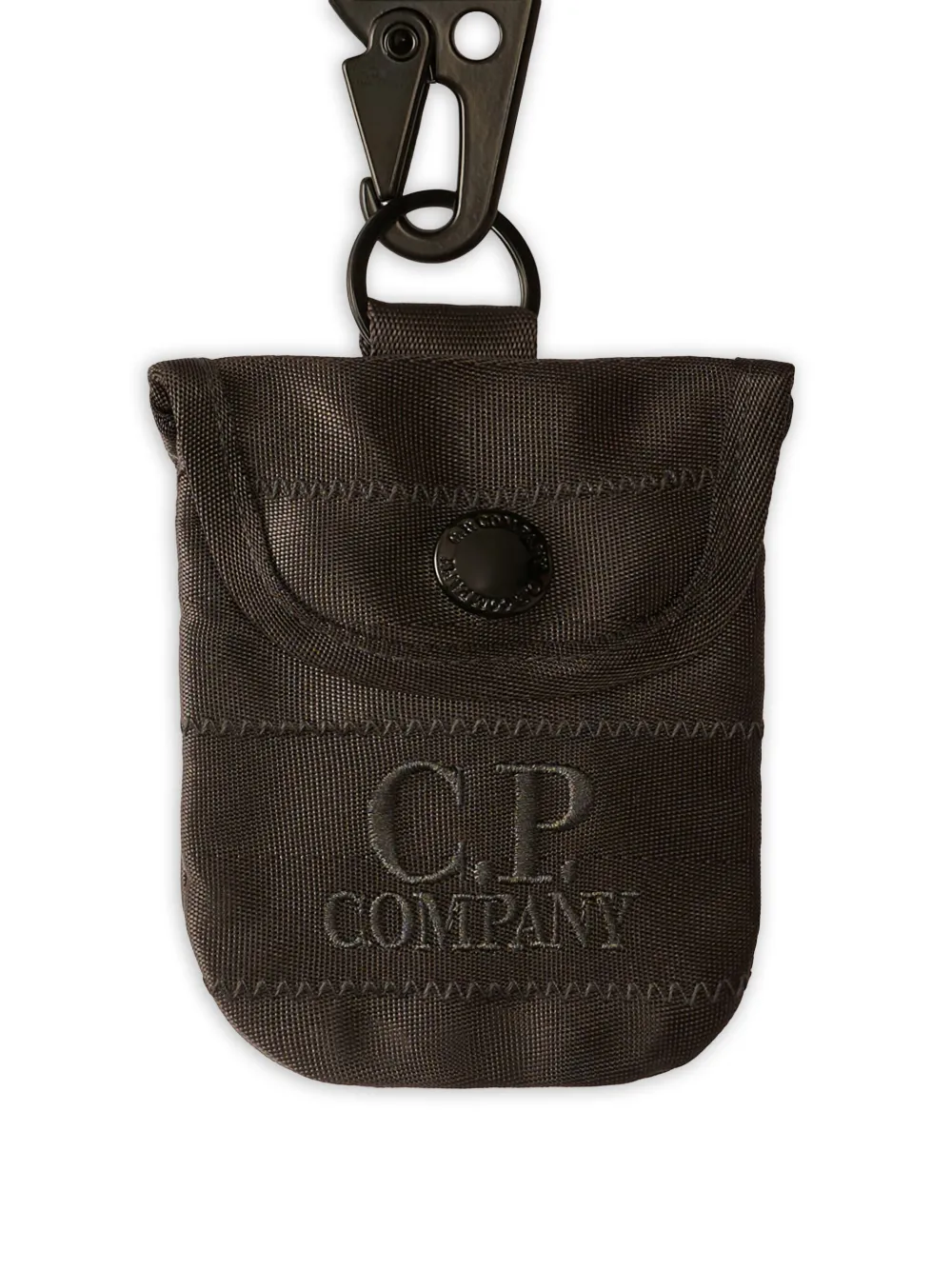 C.P. Company Sleutelhanger met knoopsluiting Grijs