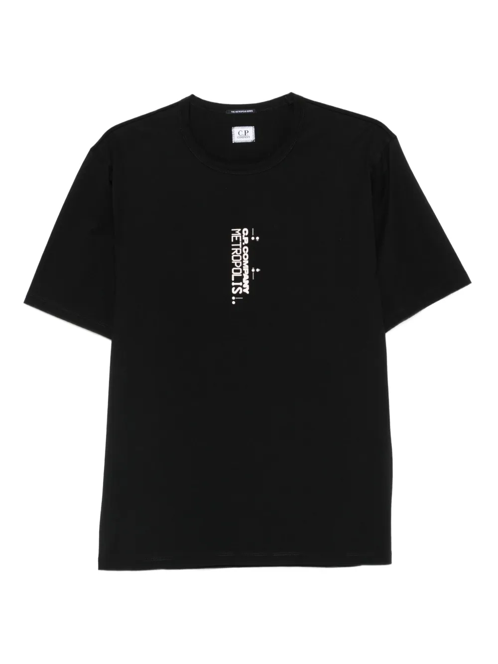 C.P. Company graphic print T-shirt | Black | Image 1