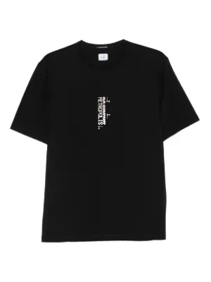 Stone Island 2100001 logo-print T-shirt | Black | FARFETCH