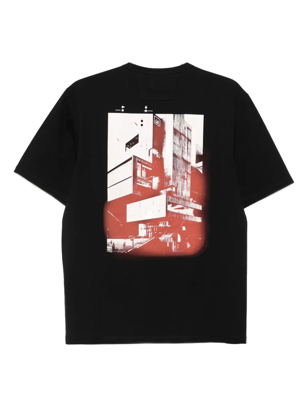 C.P. Company T-shirt met grafische print - Zwart
