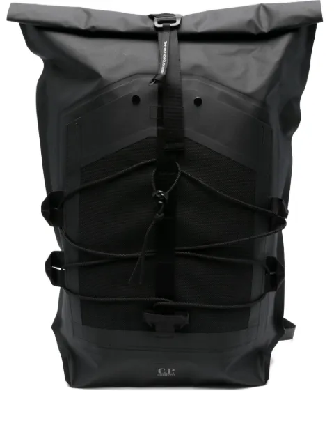 C.P. Company mochila con parte superior plegable