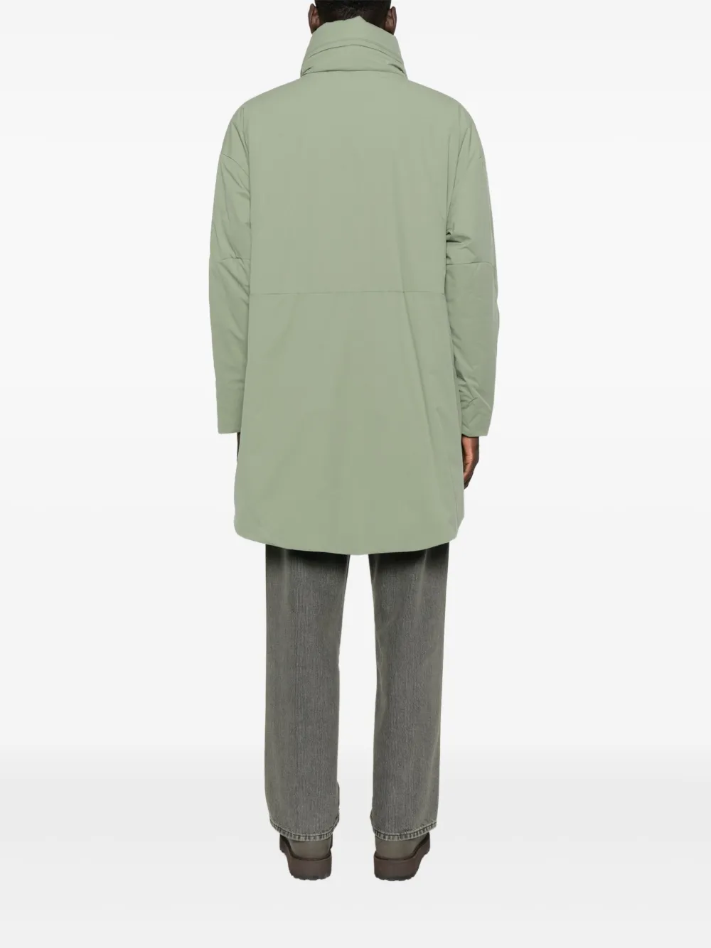 C.P. Company Jack met vlakken en hoge hals Groen