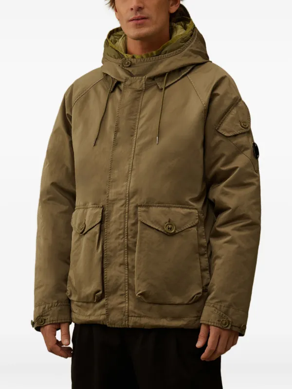 C.P. Company flap-pocket Hooded Jacket | Green | FARFETCH