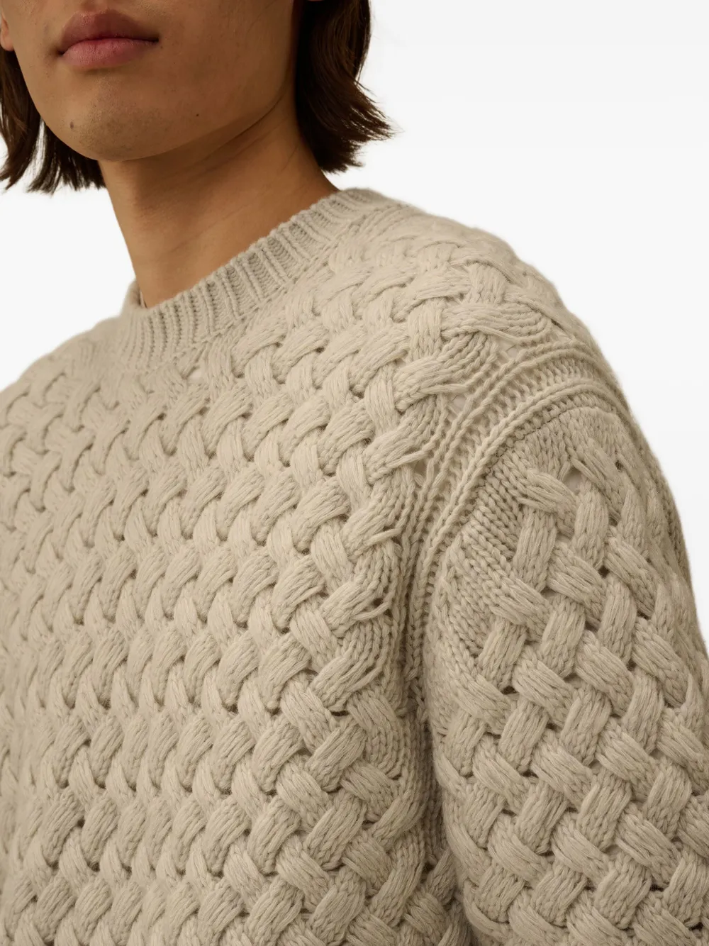 C.P. Company Trui met lange mouwen Beige