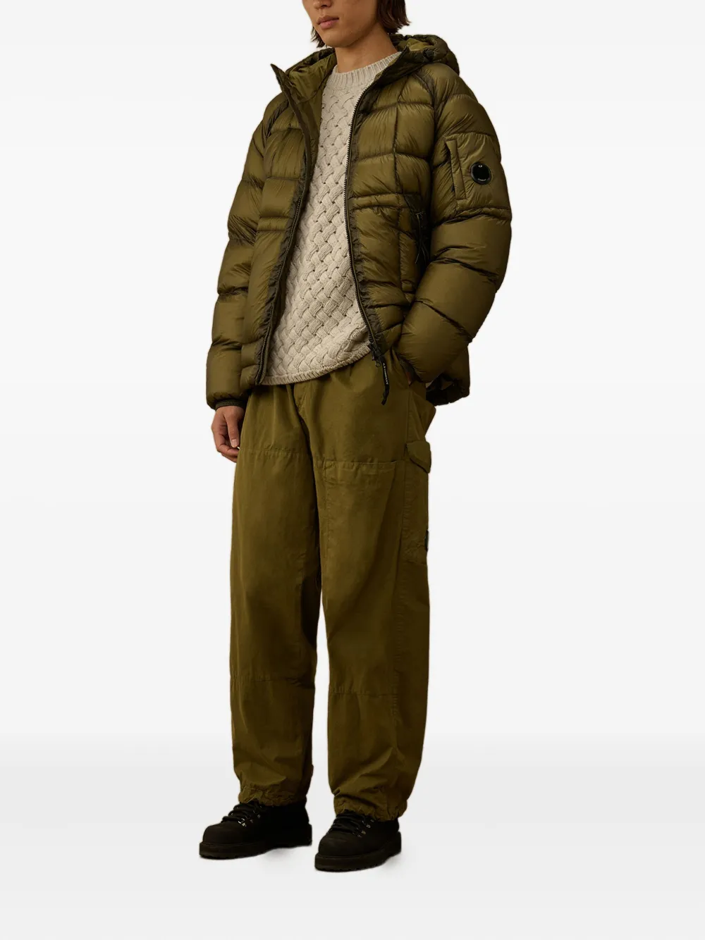 C.P. Company long-sleeve sweater - Beige