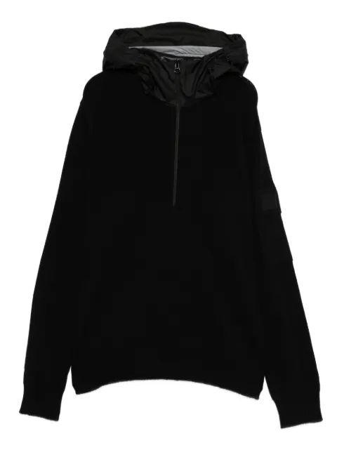 C.P. Company half-zip hooded jumper