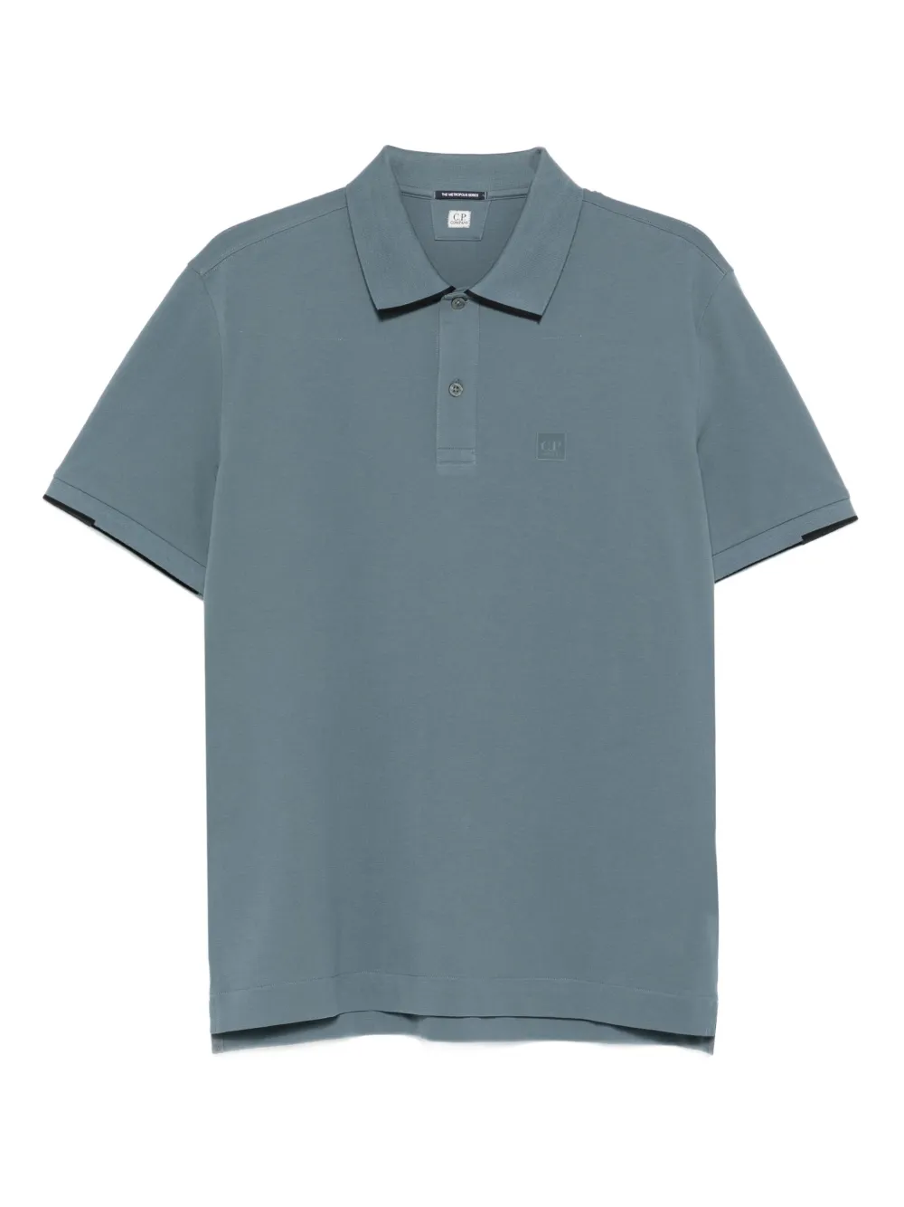 C.P. Company small-logo cotton polo shirt | Blue | Image 1