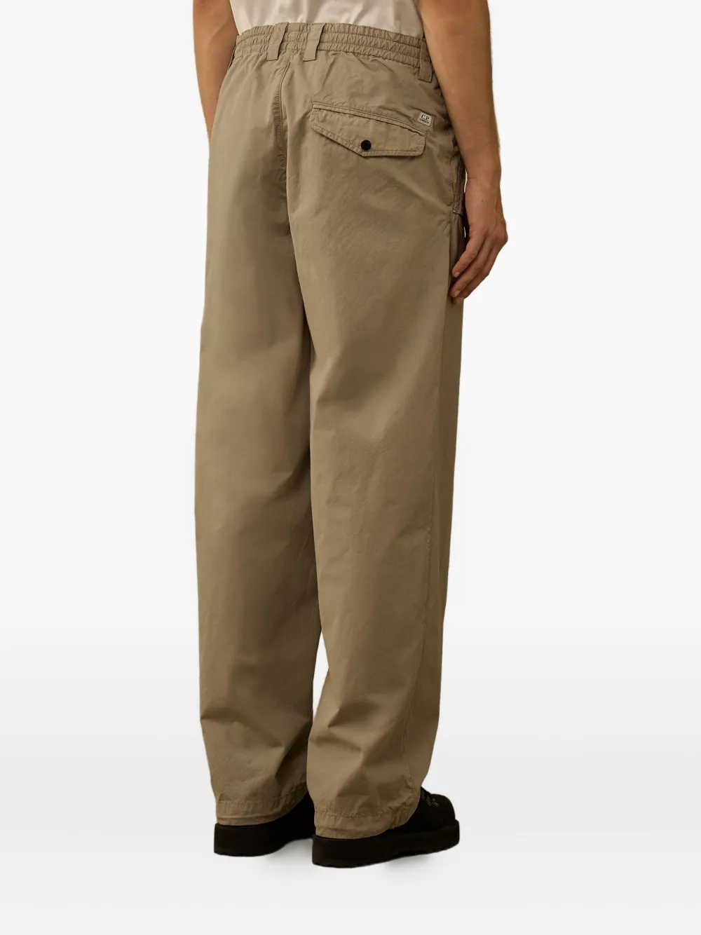 C.P. Company Broek met elastische zak aan de zijkant Grijs