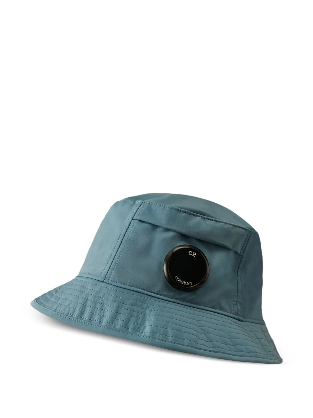 C.P. Company logo-patch bucket hat | Blue | Image 1