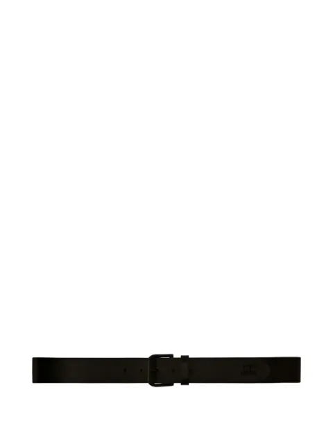 C.P. Company logo-embossed leather belt