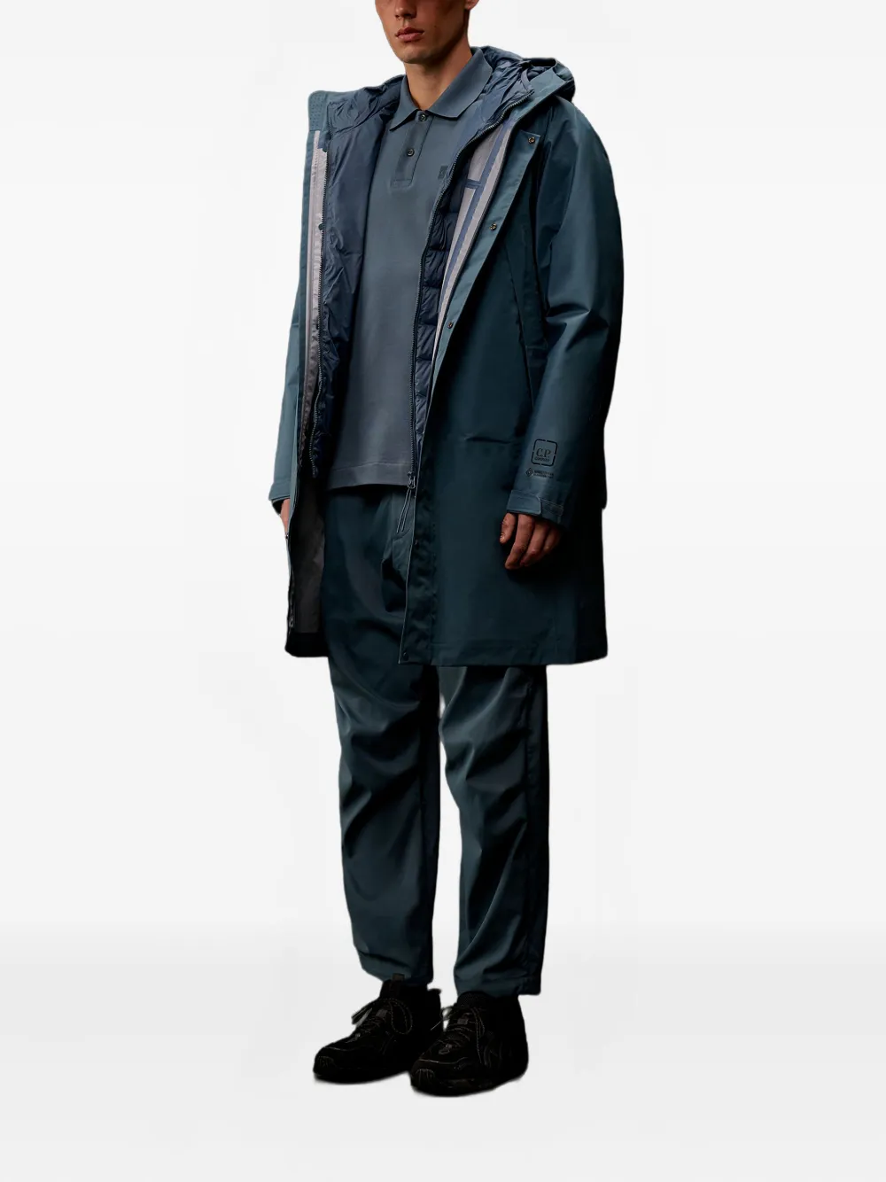 C.P. Company abrigo con capucha y botones | Impermeables | Image 2