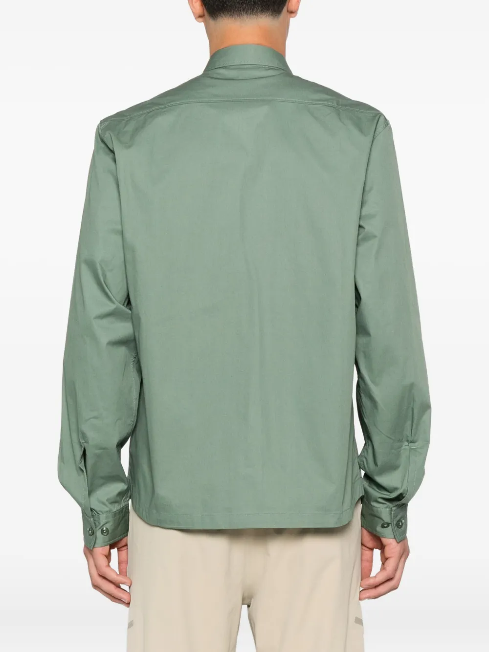 C.P. Company T-shirt met dubbele zak Groen