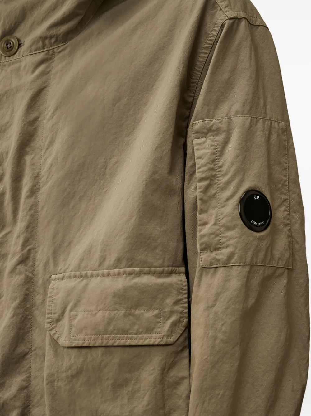 C.P. Company hooded pocket jacket Beige