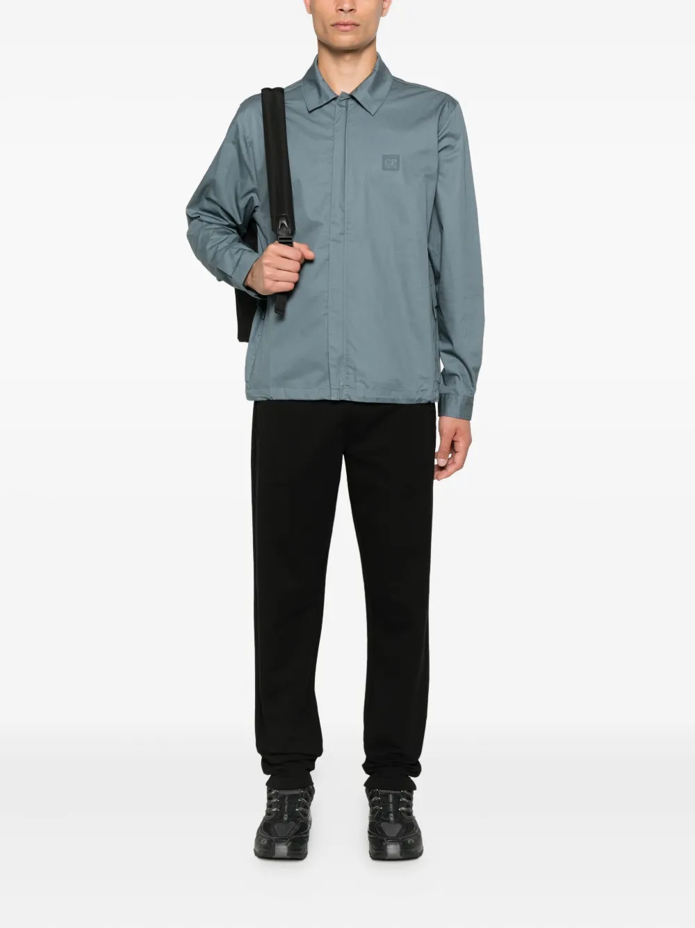 C.P. Company Jack met ritssluiting Blauw