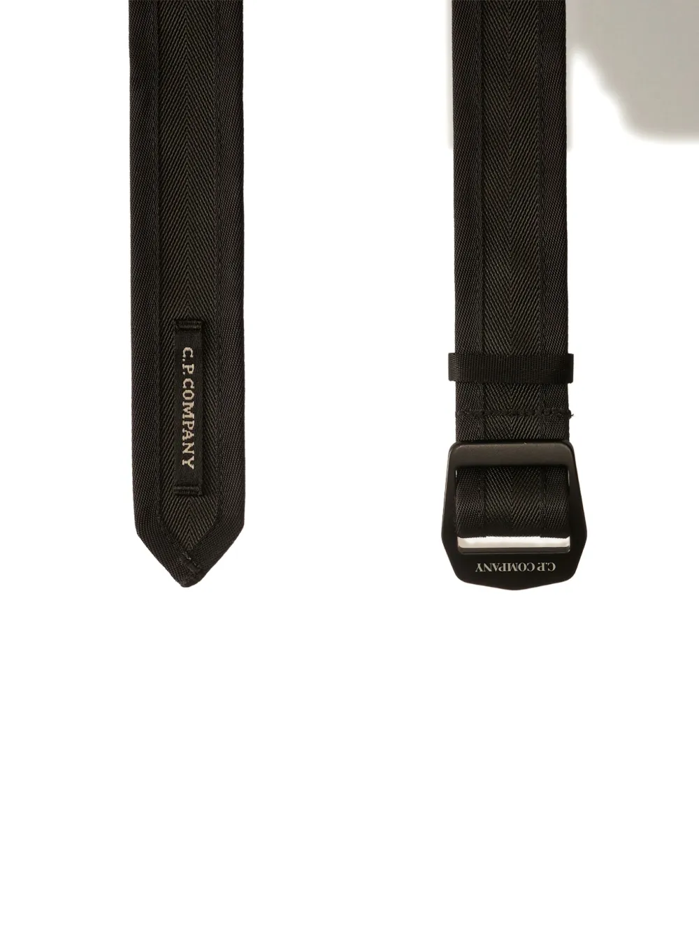 C.P. Company buckle-fastening belt - Zwart