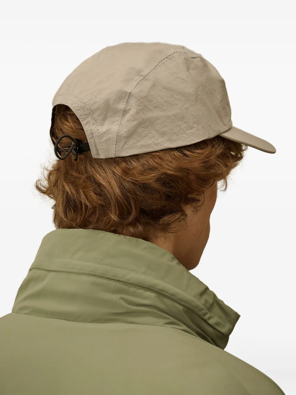 C.P. Company logo-embroidered baseball cap - Beige