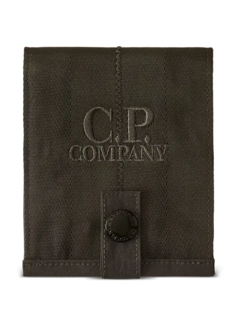C.P. Company logo-embroidered wallet