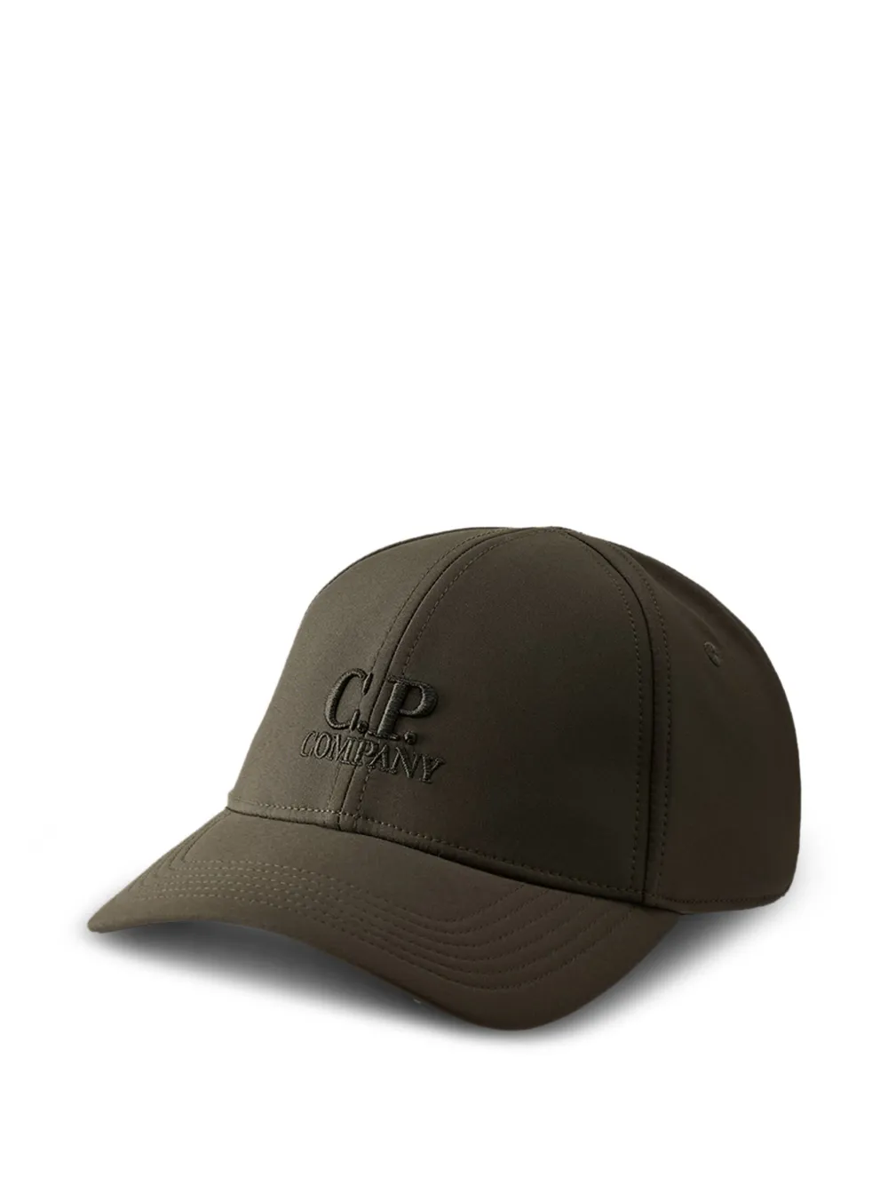 C.P. Company logo-embroidered baseball cap | Grey | Image 1
