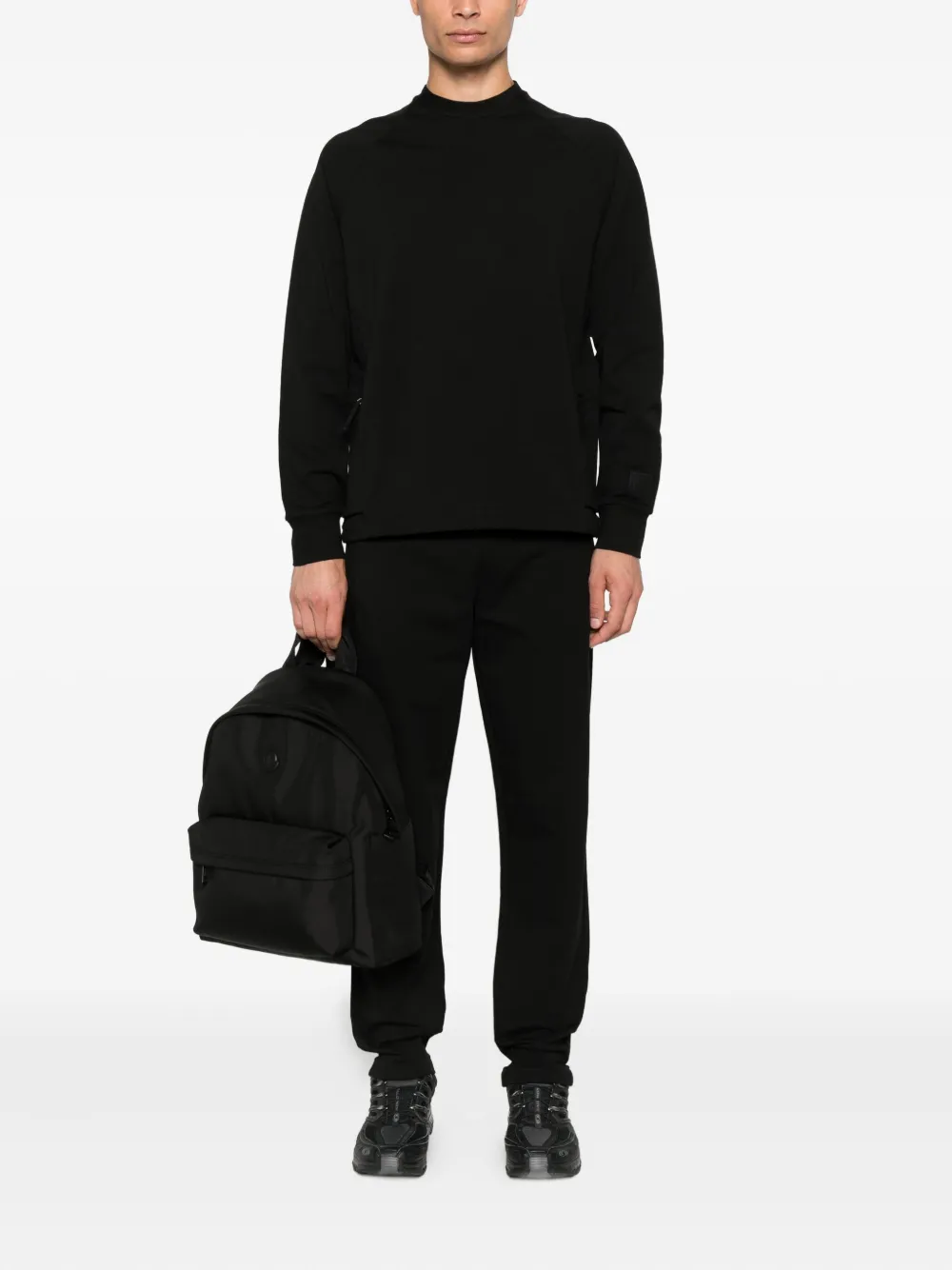 C.P. Company Sweater met ronde hals - Zwart