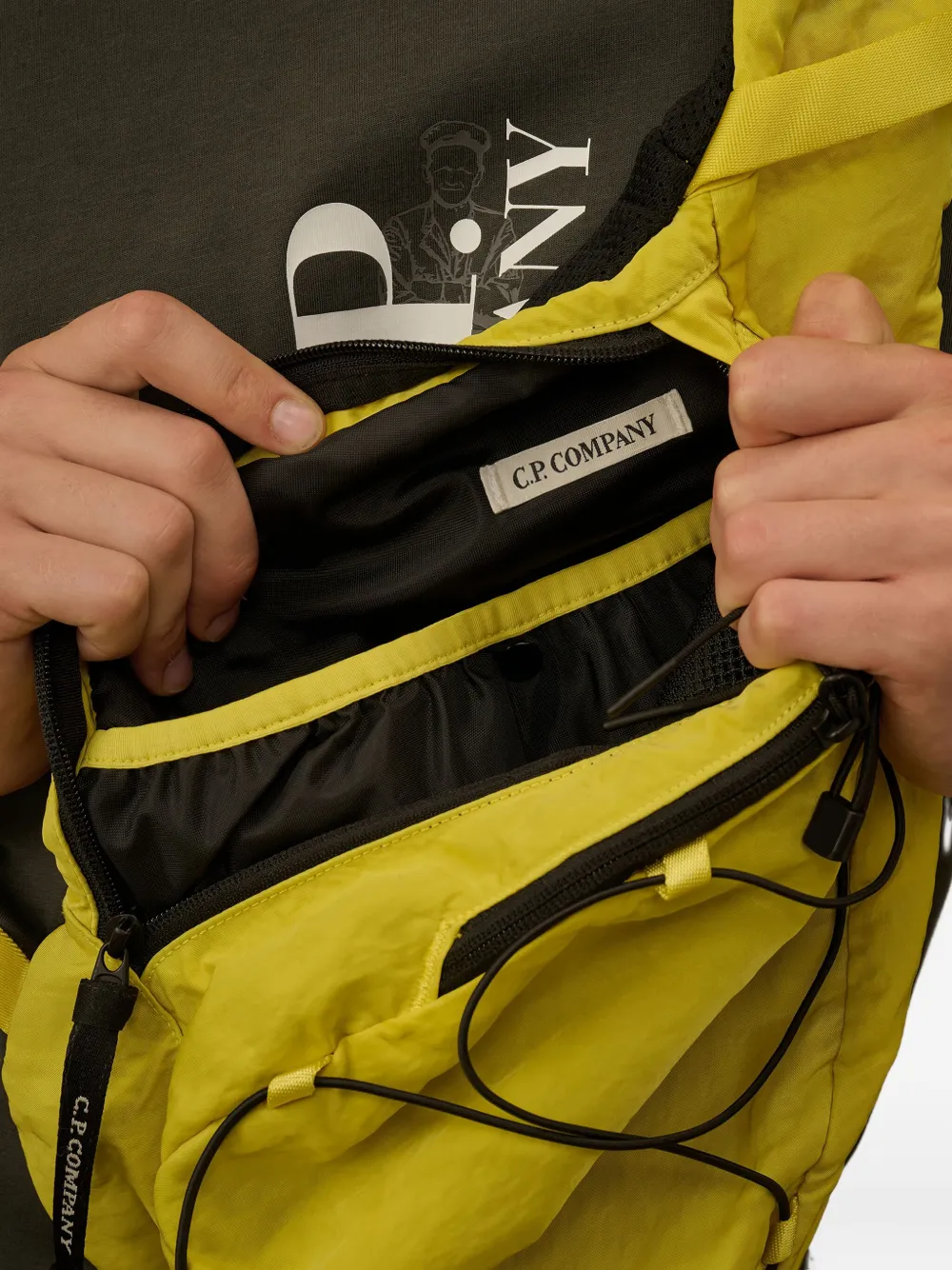 C.p. Company Bags.. In Yellow