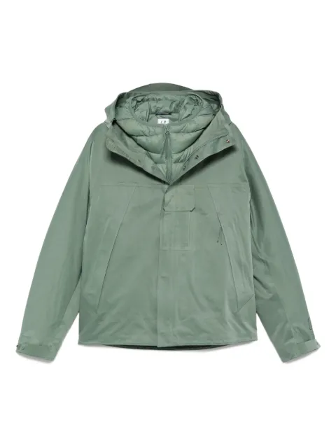 C.P. Company hooded detachable-liner jacket