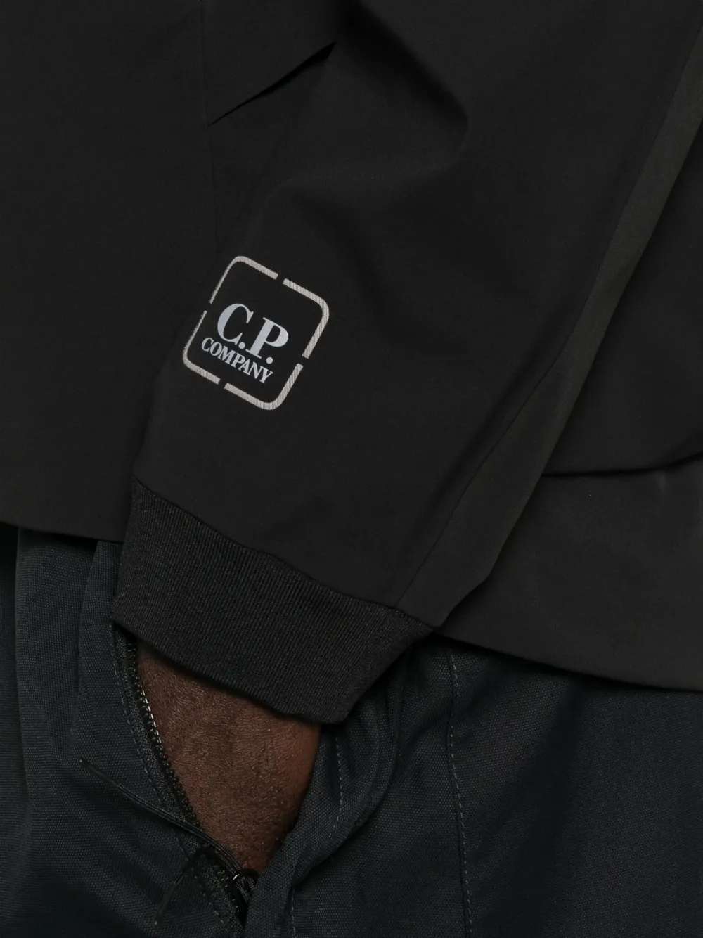 C.P. Company Jack met zakdetail Zwart