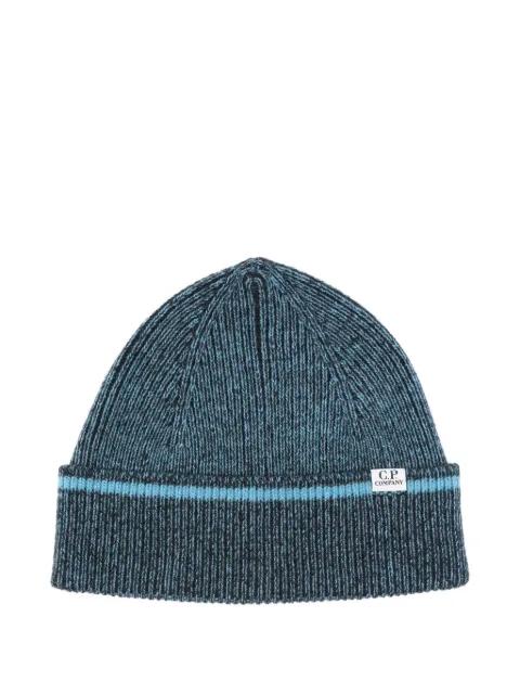 C.P. Company logo-detail beanie
