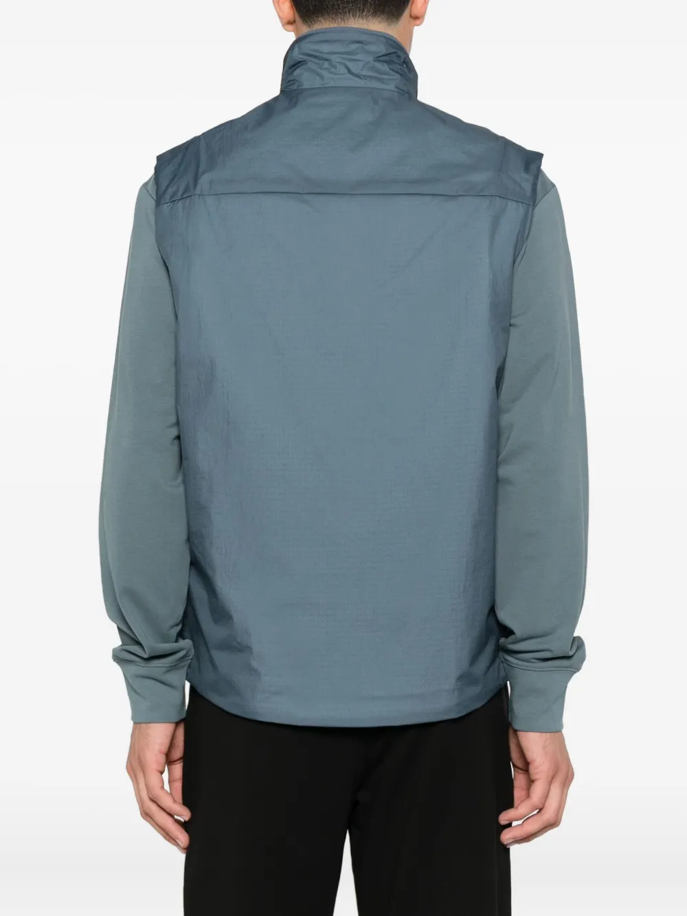 C.P. Company zip-fastening gilet Blauw
