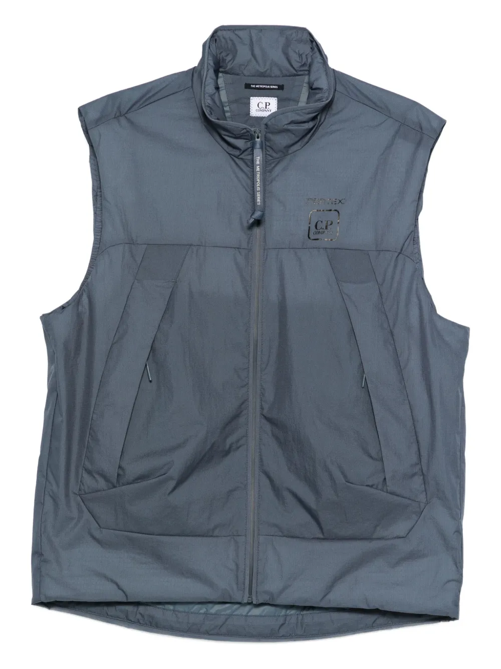 C.P. Company zip-fastening gilet - ブルー C.P. Company zip-fastening gilet - ブルー